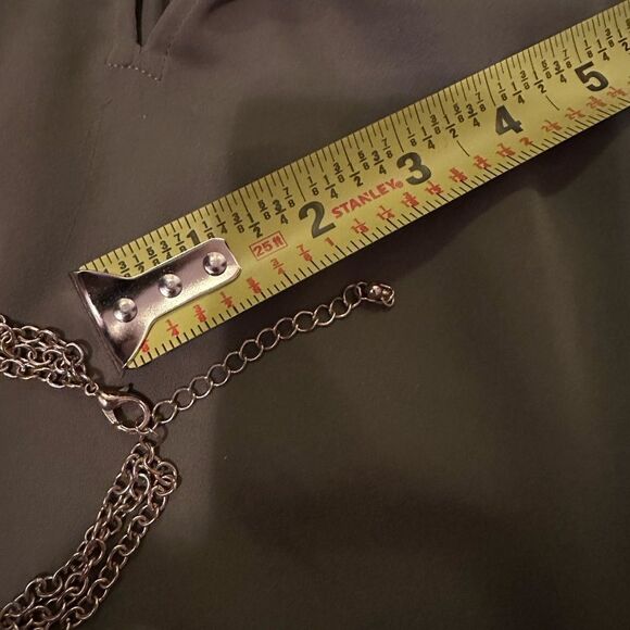 Vintage Gold and turquoise triple bar “cleopatra” necklace , lobster clasp - Picture 8 of 8